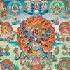 Mandala of Peaceful and Wrathful Deities
